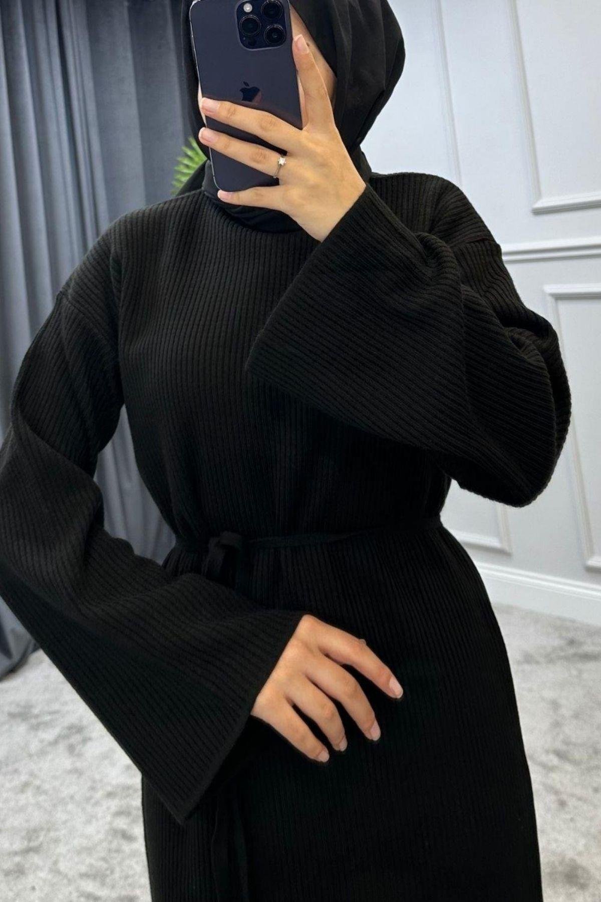 Clara Triko Elbise Siyah, Fiyatları 