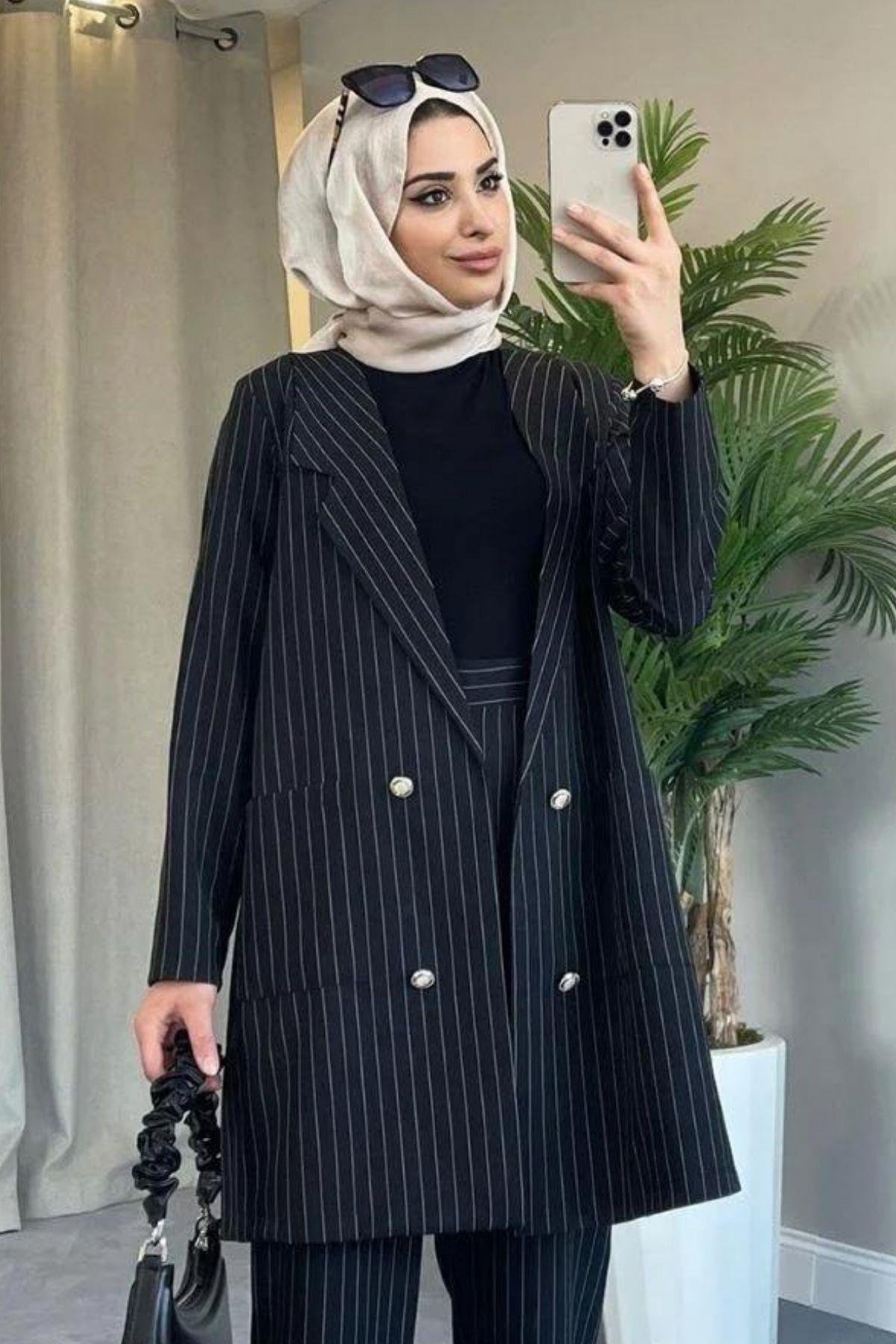 Cristal Ceketli Takım Siyah, Fiyatları 