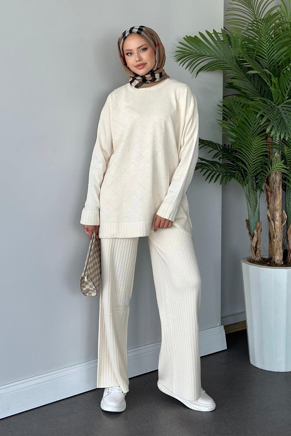 Demet Triko Takım Ekru, Fiyatları 