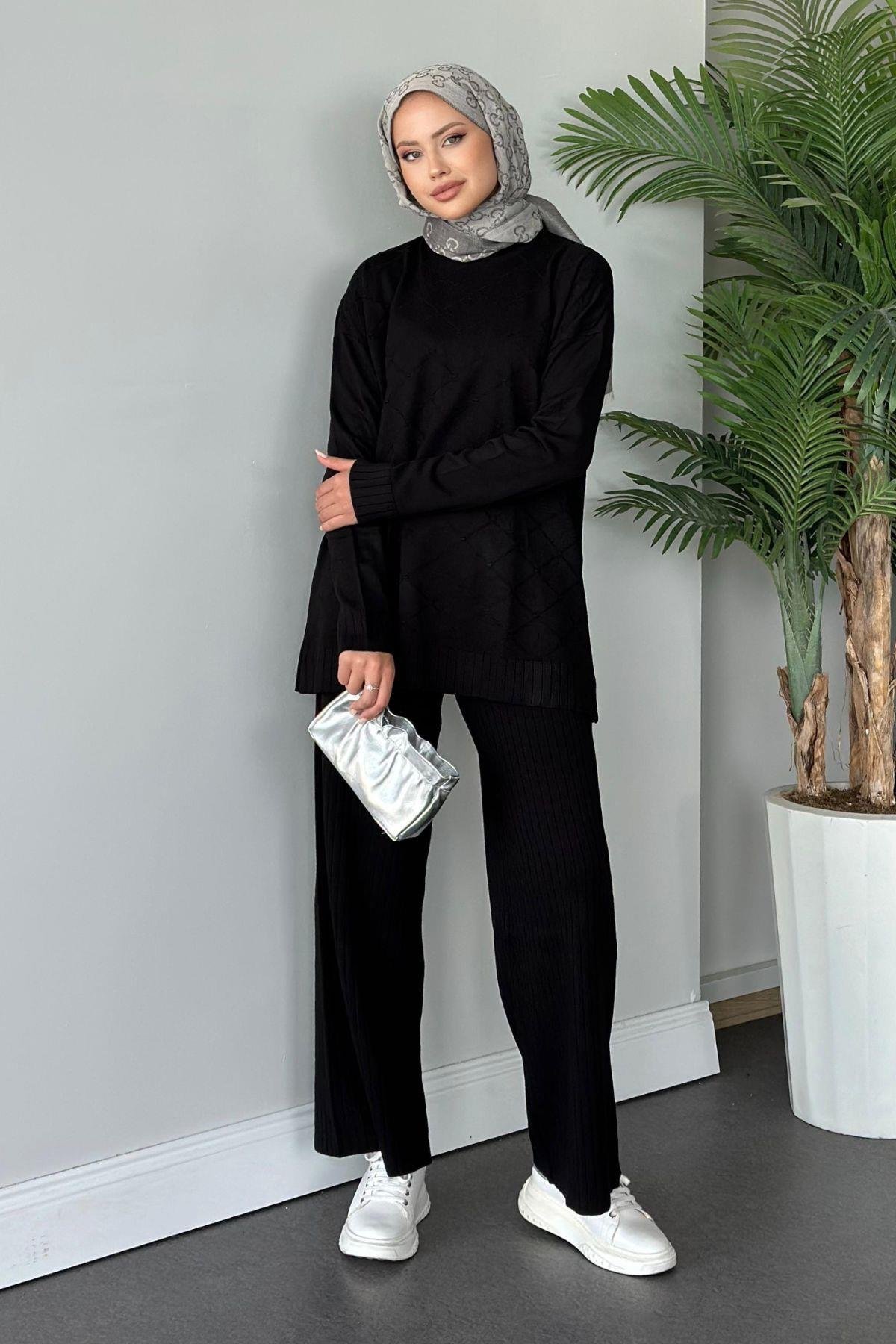 Demet Triko Takım Siyah, Fiyatları 