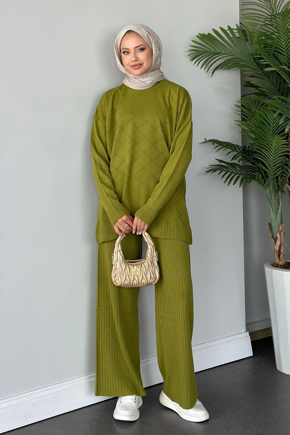 Demet Triko Takım Yağyeşili, Fiyatları 