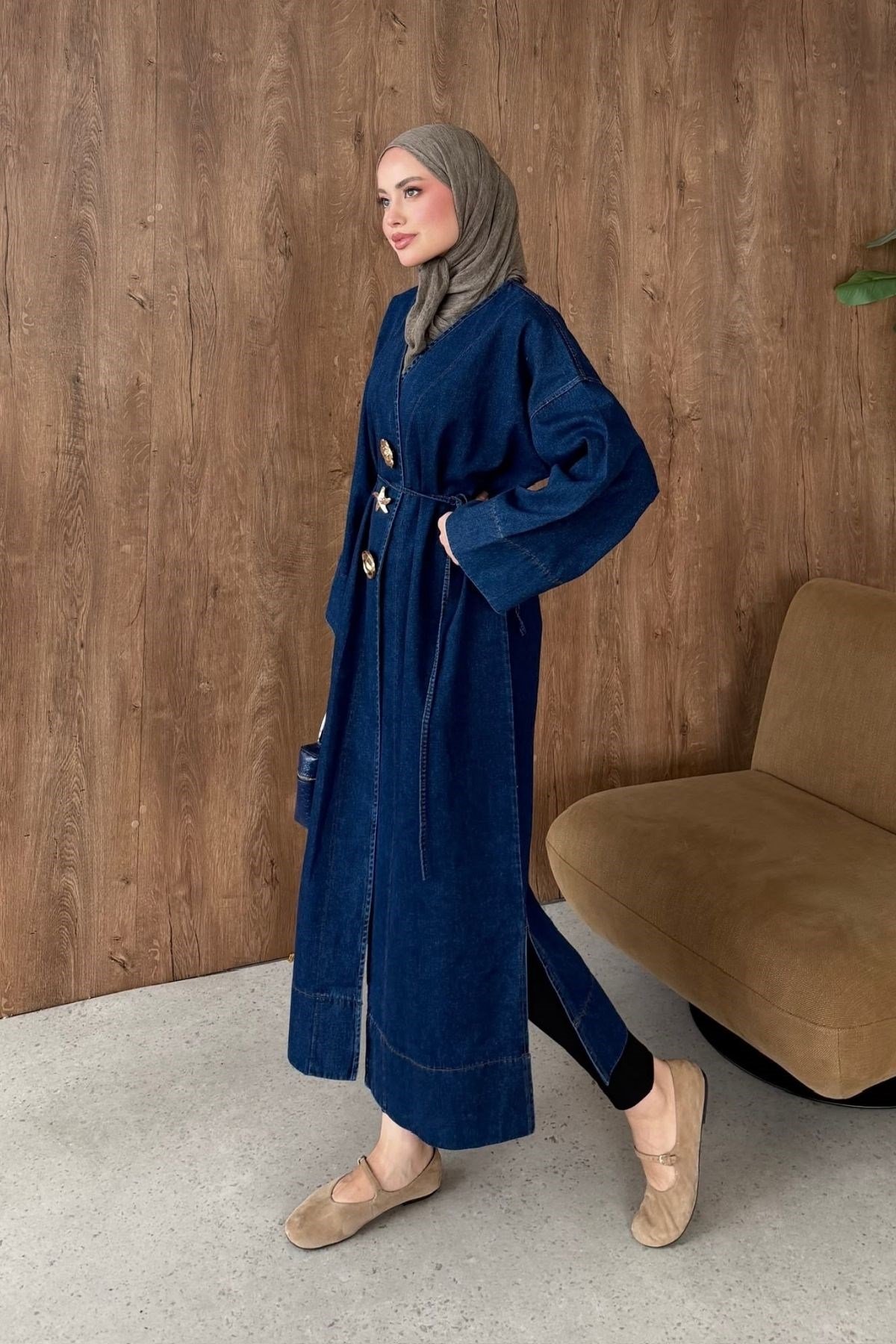 Denim Uzun Kap Lacivert, Fiyatları 