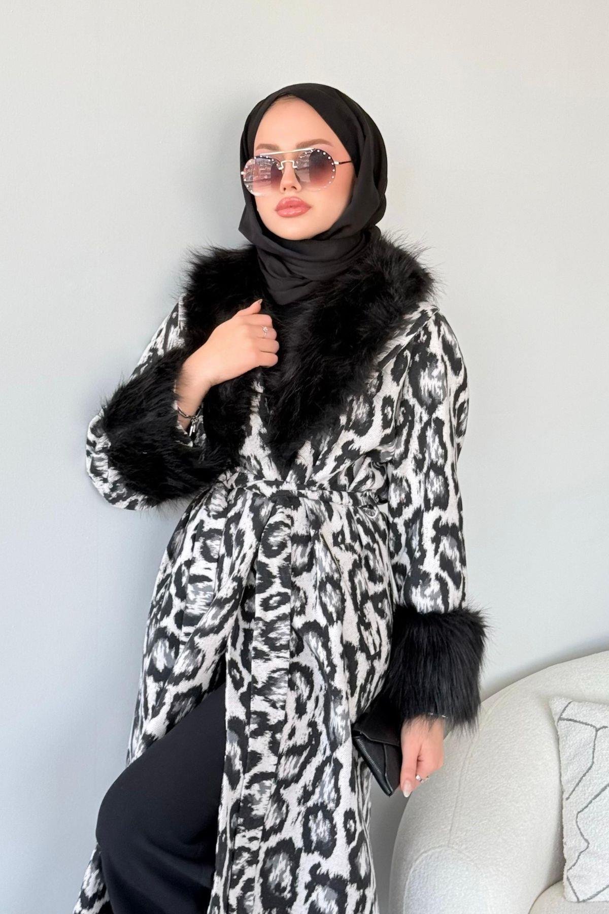 Desen Kürk Kaban Beyaz, Fiyatları 