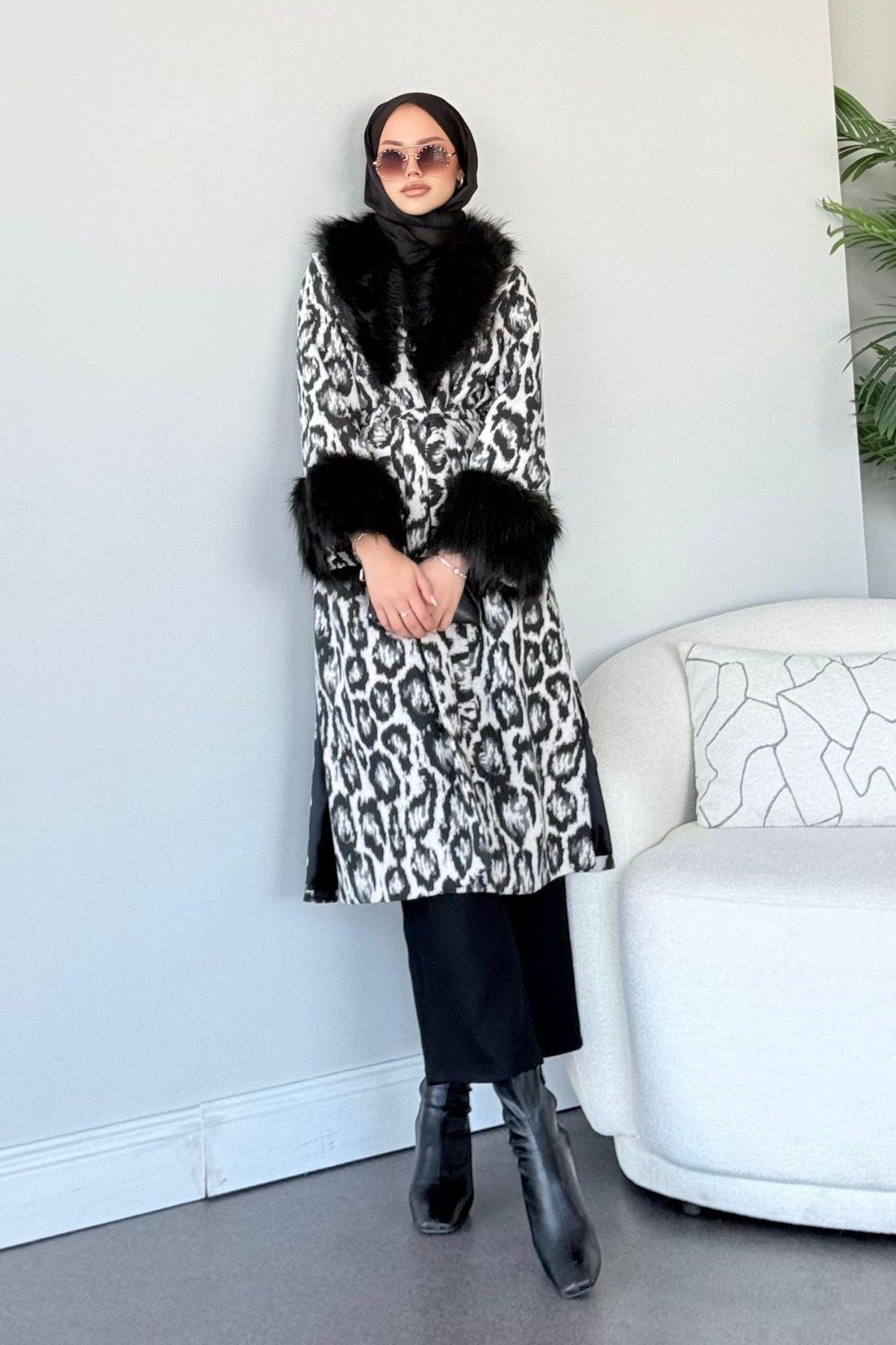 Desen Kürk Kaban Beyaz, Fiyatları 