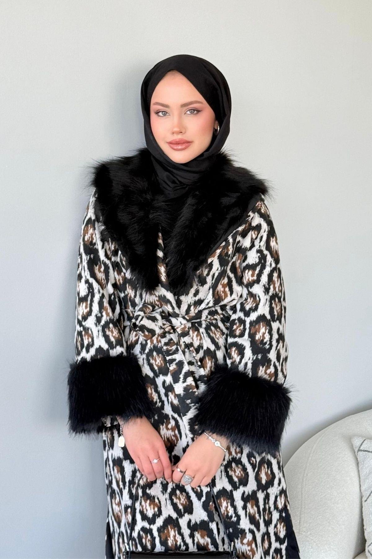 Desen Kürk Kaban Kahve, Fiyatları 