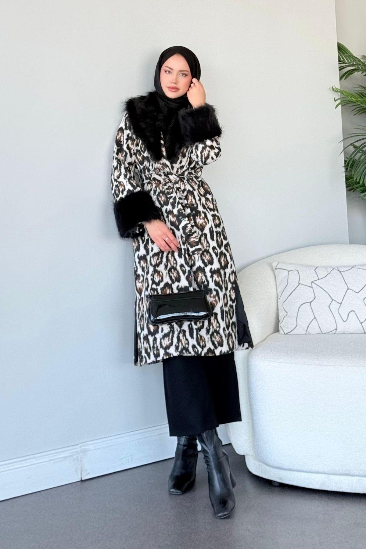 Desen Kürk Kaban Kahve, Fiyatları 