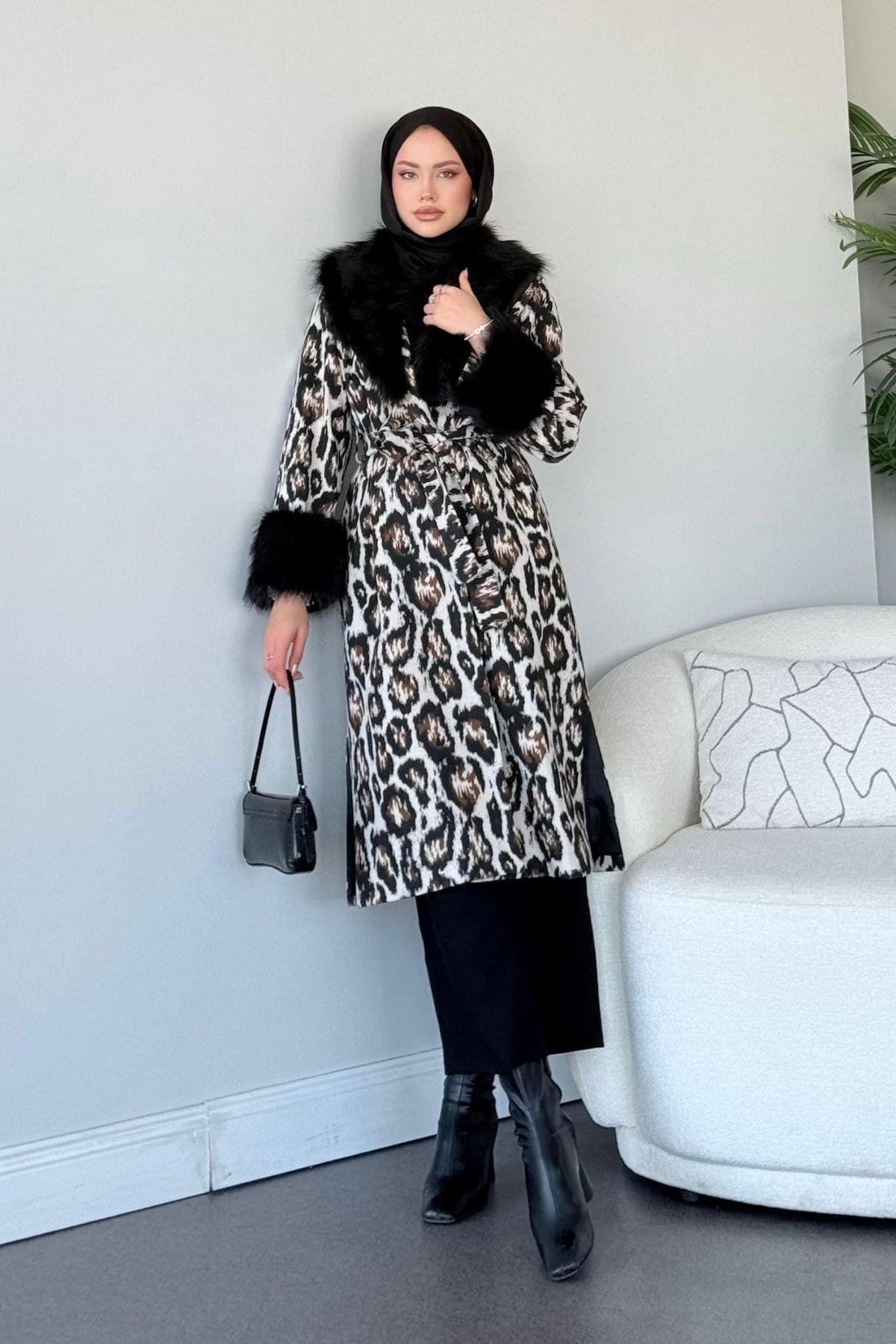 Desen Kürk Kaban Kahve, Fiyatları 