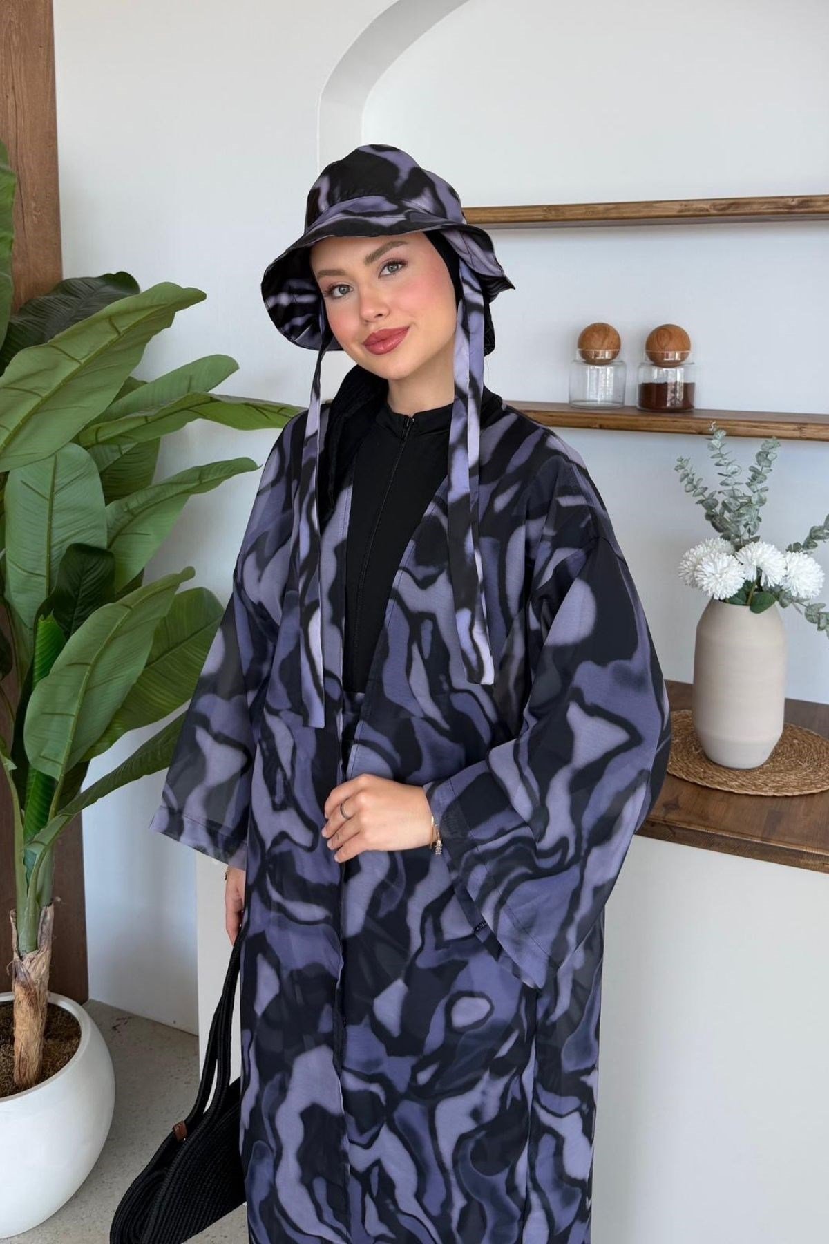 Desenli Uzun Pareo Lila, Fiyatları Desenli Uzun Pareo Lila| Haza Moda