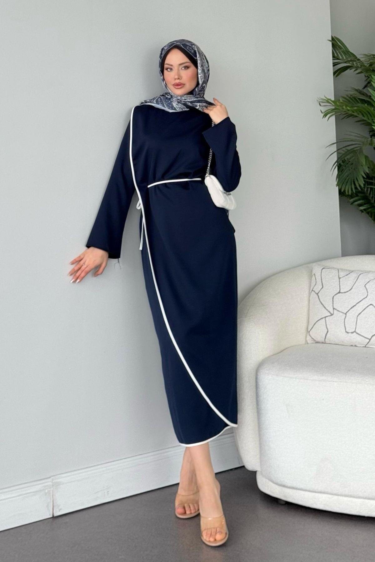 Dilruba Elbise Lacivert, Fiyatları 