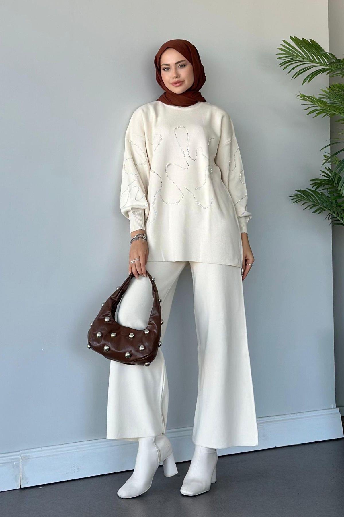 Dolins Triko Takım Ekru, Fiyatları 