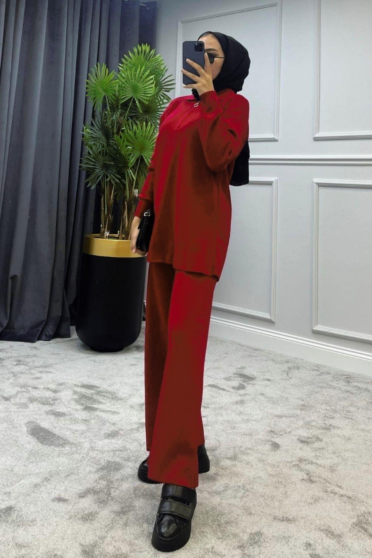 Dolunay Triko Takım Kırmızı, Fiyatları 