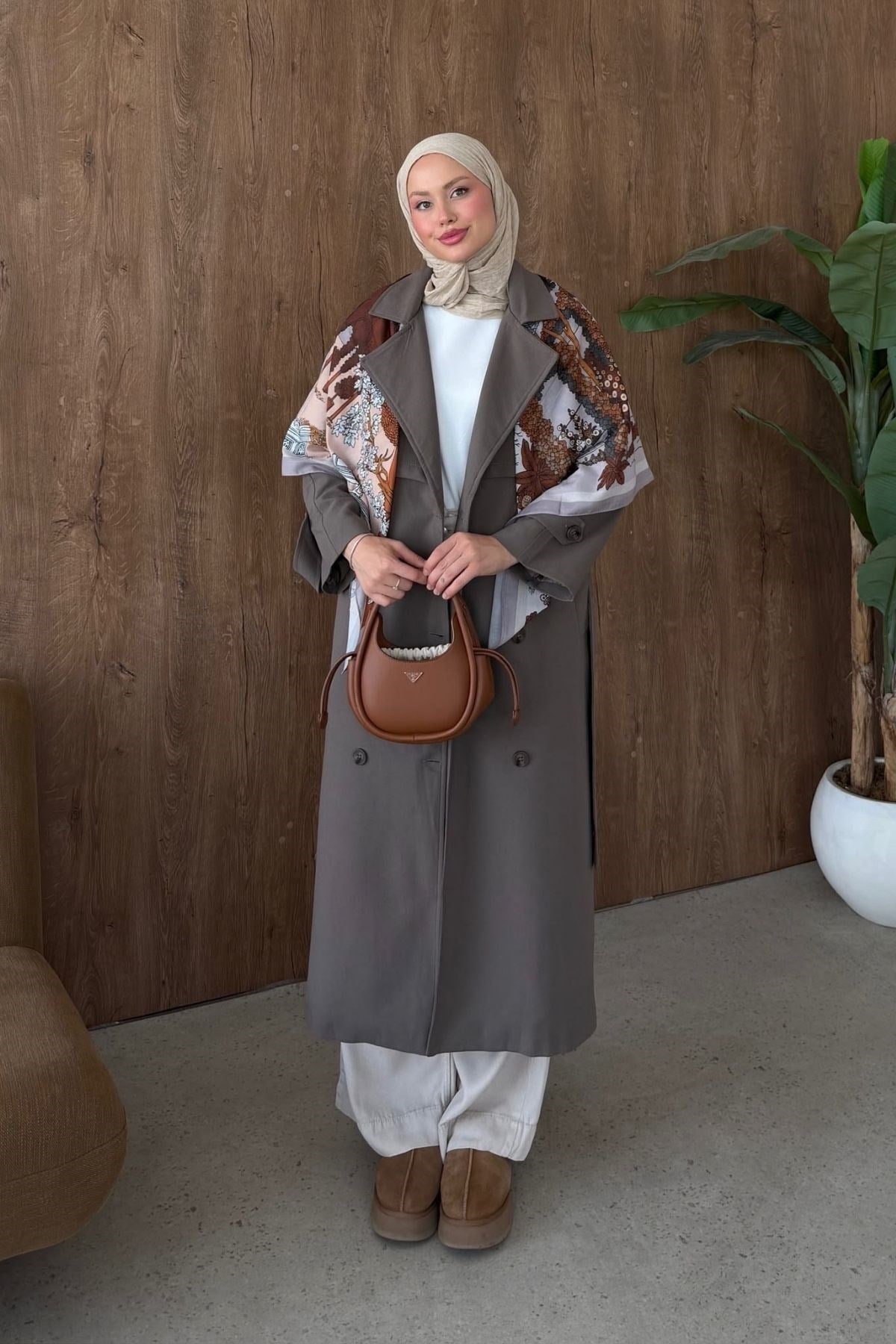 Dubai Trençkot Vizon, Fiyatları Dubai Trençkot Vizon | Haza Moda