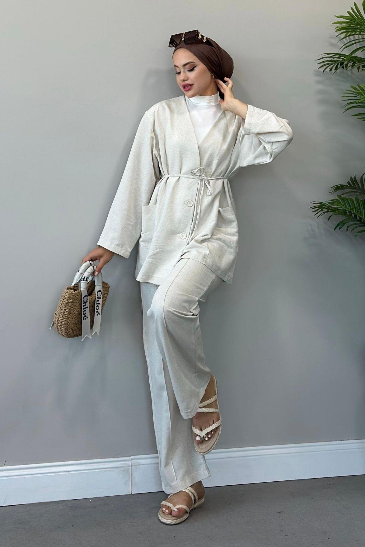 Dures Keten Kuşaklı Premium Takım Taş, Fiyatları 