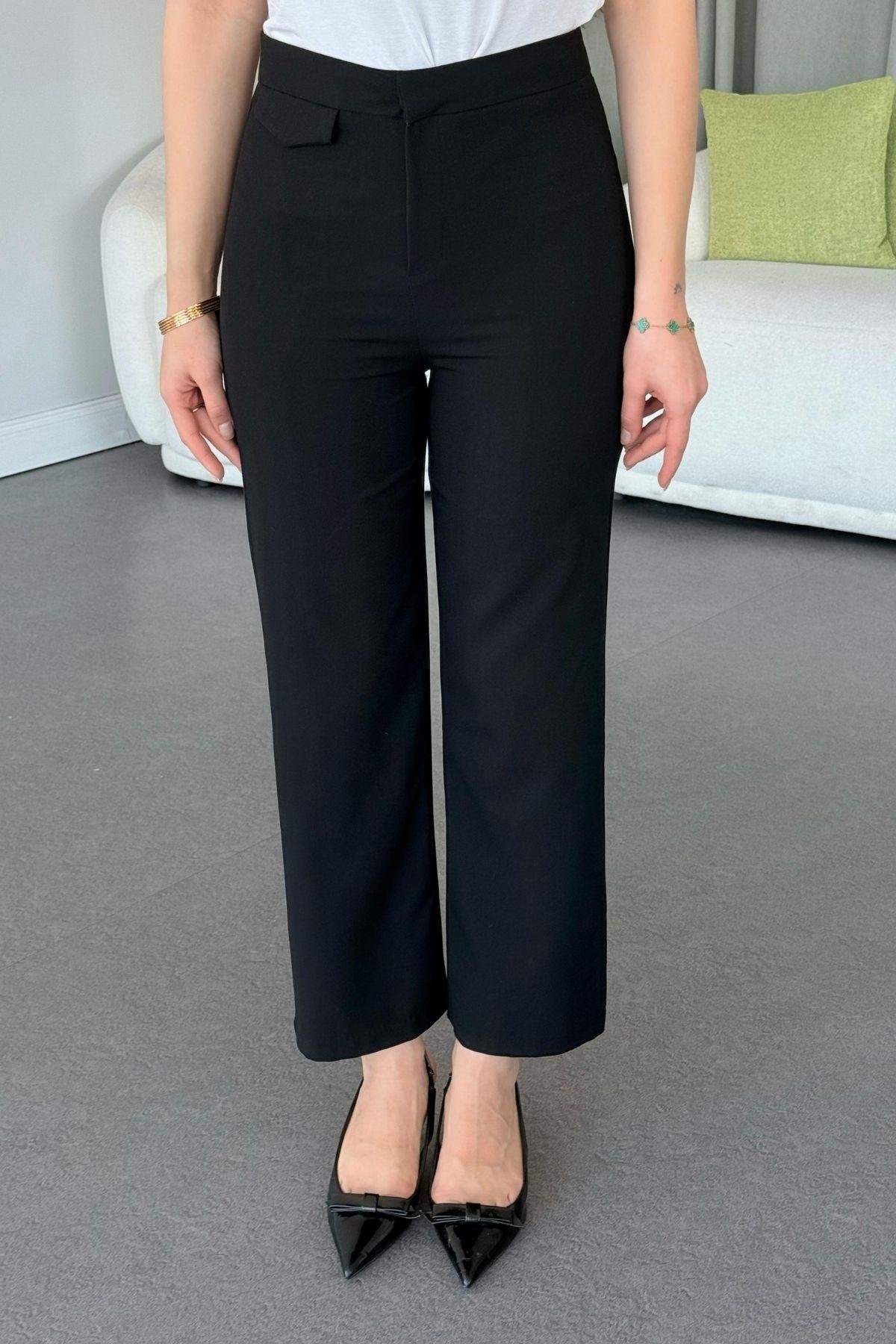 Düz Krep Pantolon Siyah, Fiyatları 