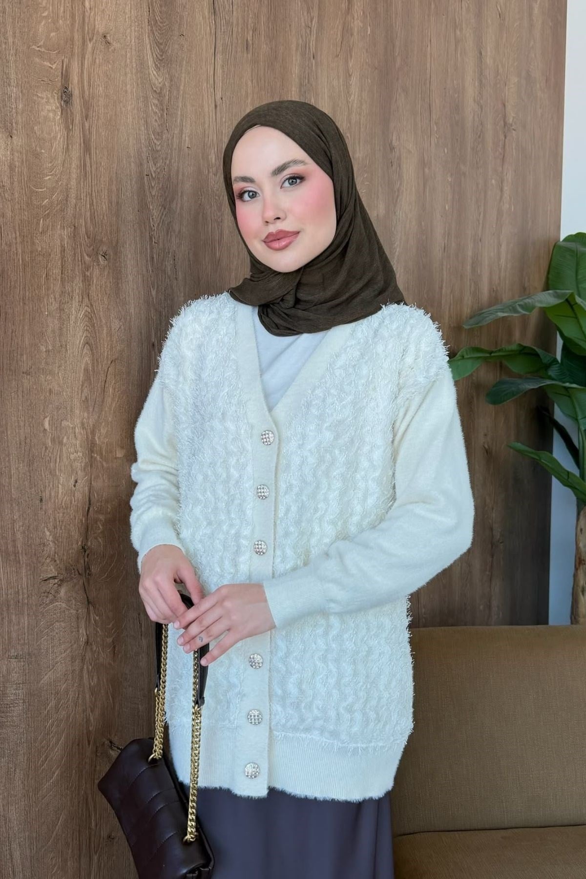 Ebra Premium Hırka Ekru, Fiyatları 
