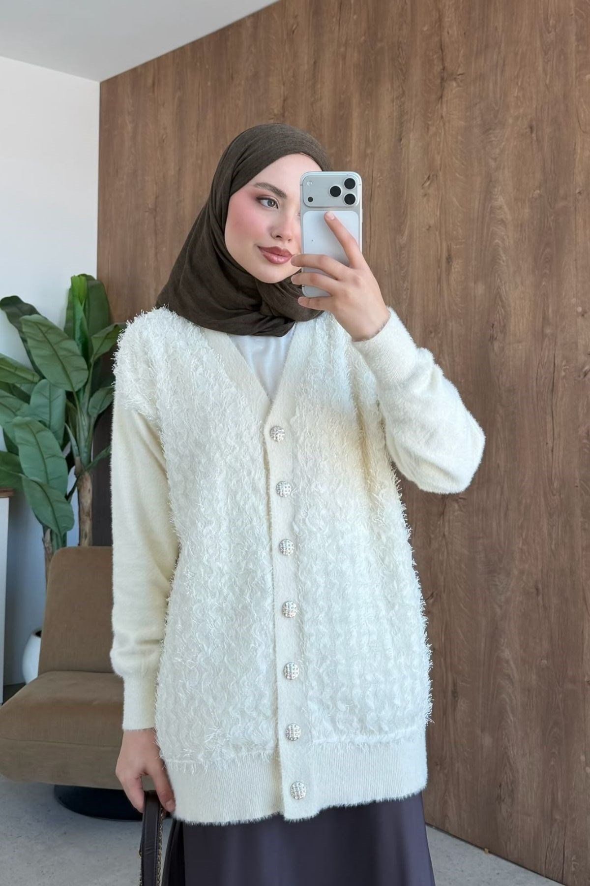 Ebra Premium Hırka Ekru, Fiyatları 