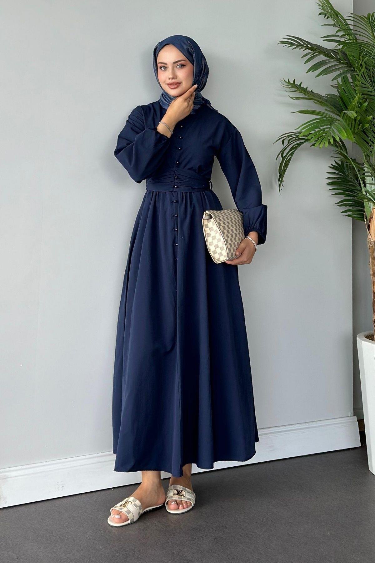 Eftelya Elbise Lacivert, Fiyatları 