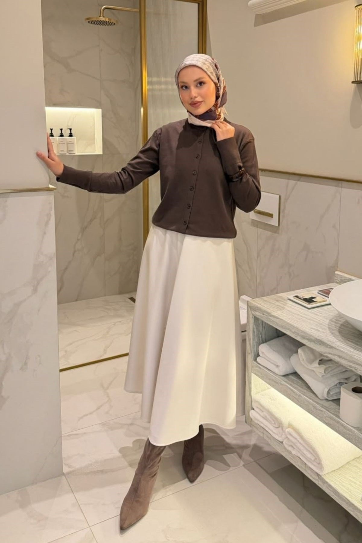 Elegant Corsman Hırka Kahve, Fiyatları 