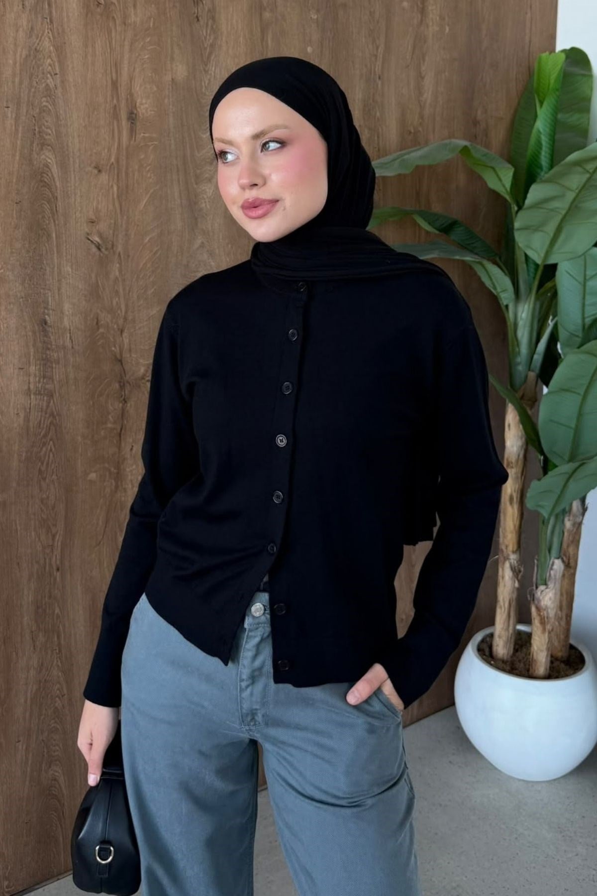 Elegant Corsman Hırka Siyah, Fiyatları 