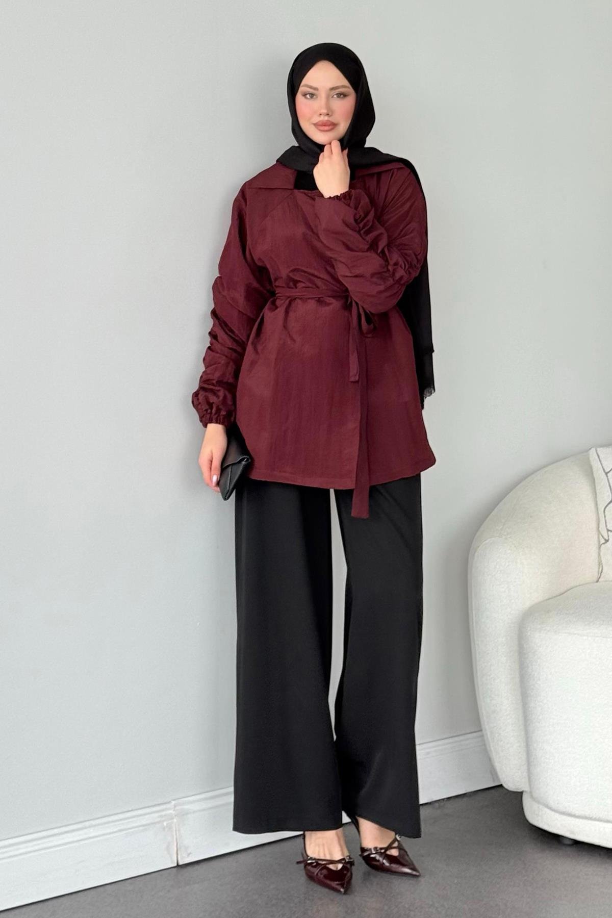 Elenor Ceket Bordo , Fiyatları 