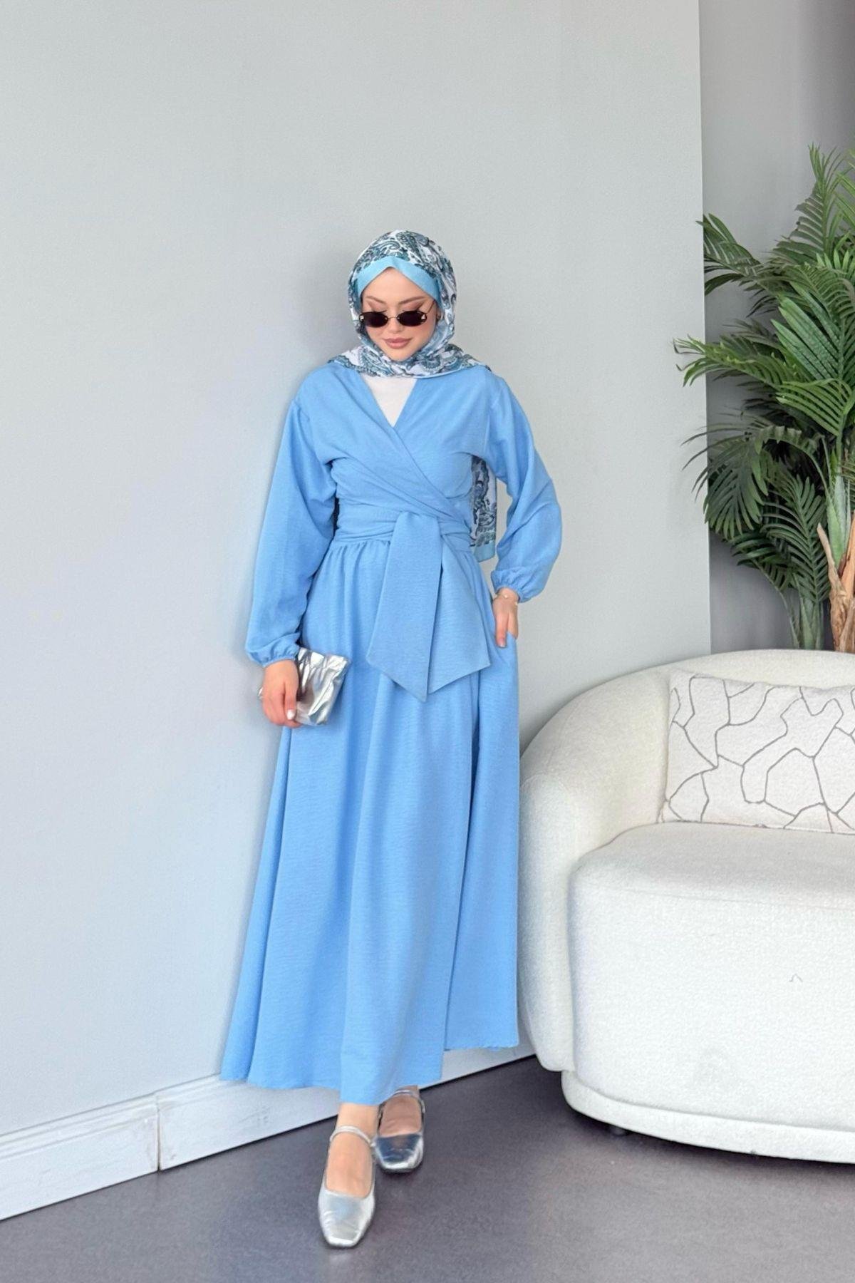 Emmar Etekli Takım Bebe Mavi, Fiyatları Emmar Etekli Takım Bebe Mavi- Haza Moda 