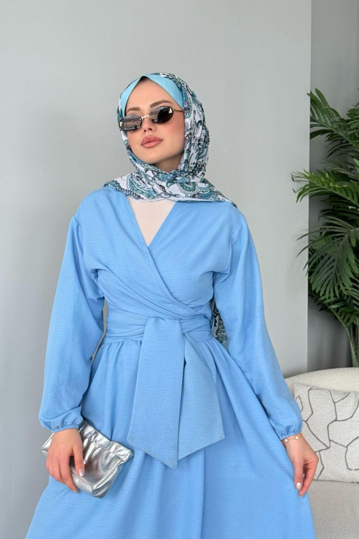 Emmar Etekli Takım Bebe Mavi, Fiyatları Emmar Etekli Takım Bebe Mavi- Haza Moda 