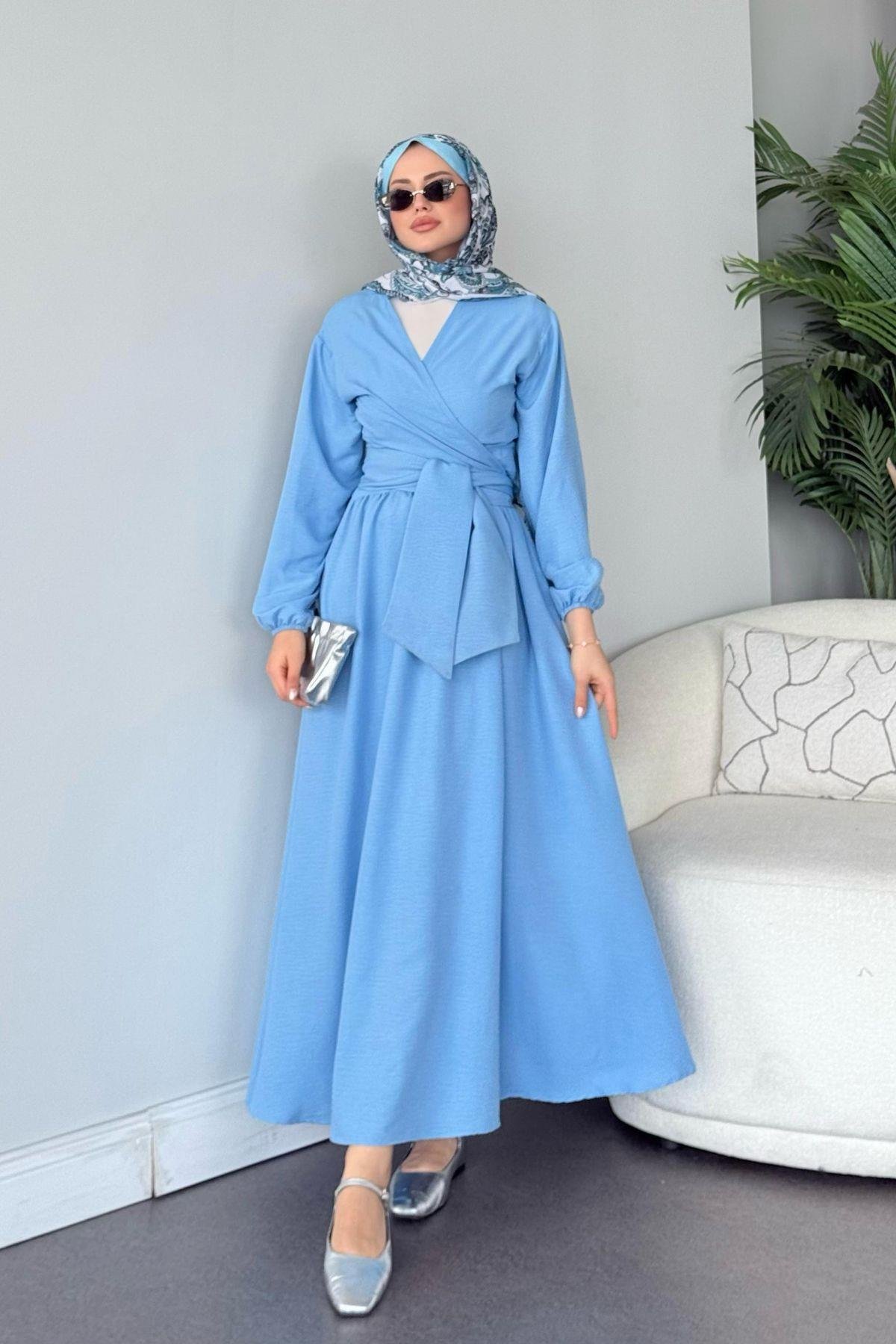 Emmar Etekli Takım Bebe Mavi, Fiyatları Emmar Etekli Takım Bebe Mavi- Haza Moda 