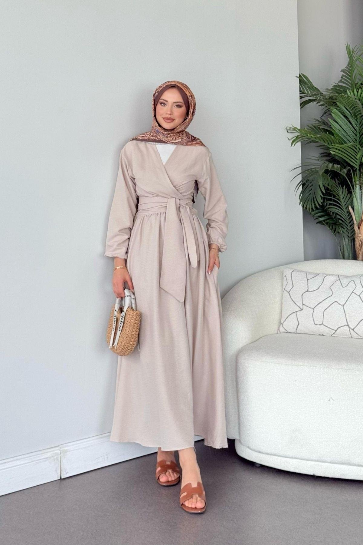 Emmar Etekli Takım Bej, Fiyatları Emmar Etekli Takım Bej- Haza Moda 