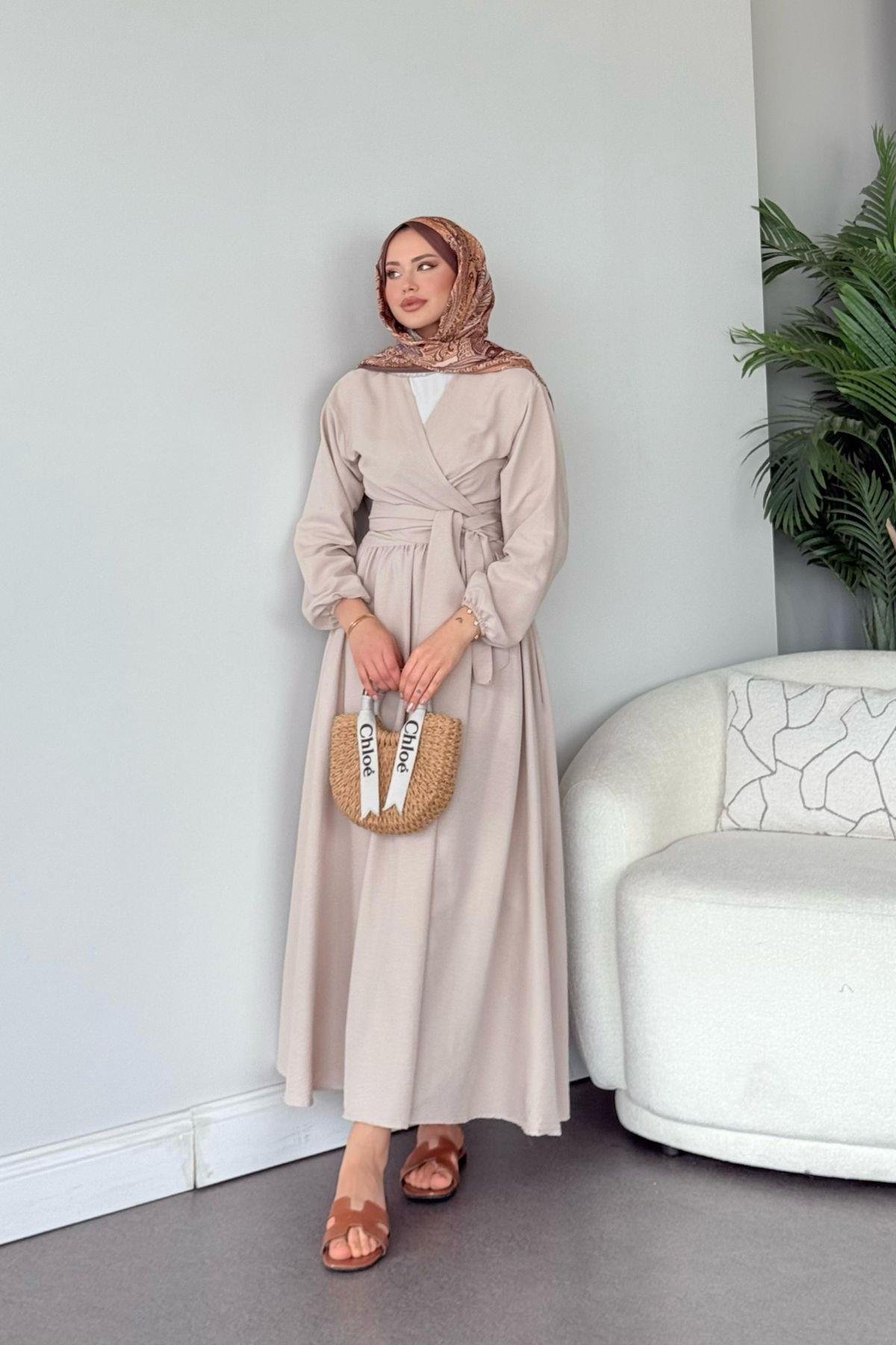 Emmar Etekli Takım Bej, Fiyatları Emmar Etekli Takım Bej- Haza Moda 