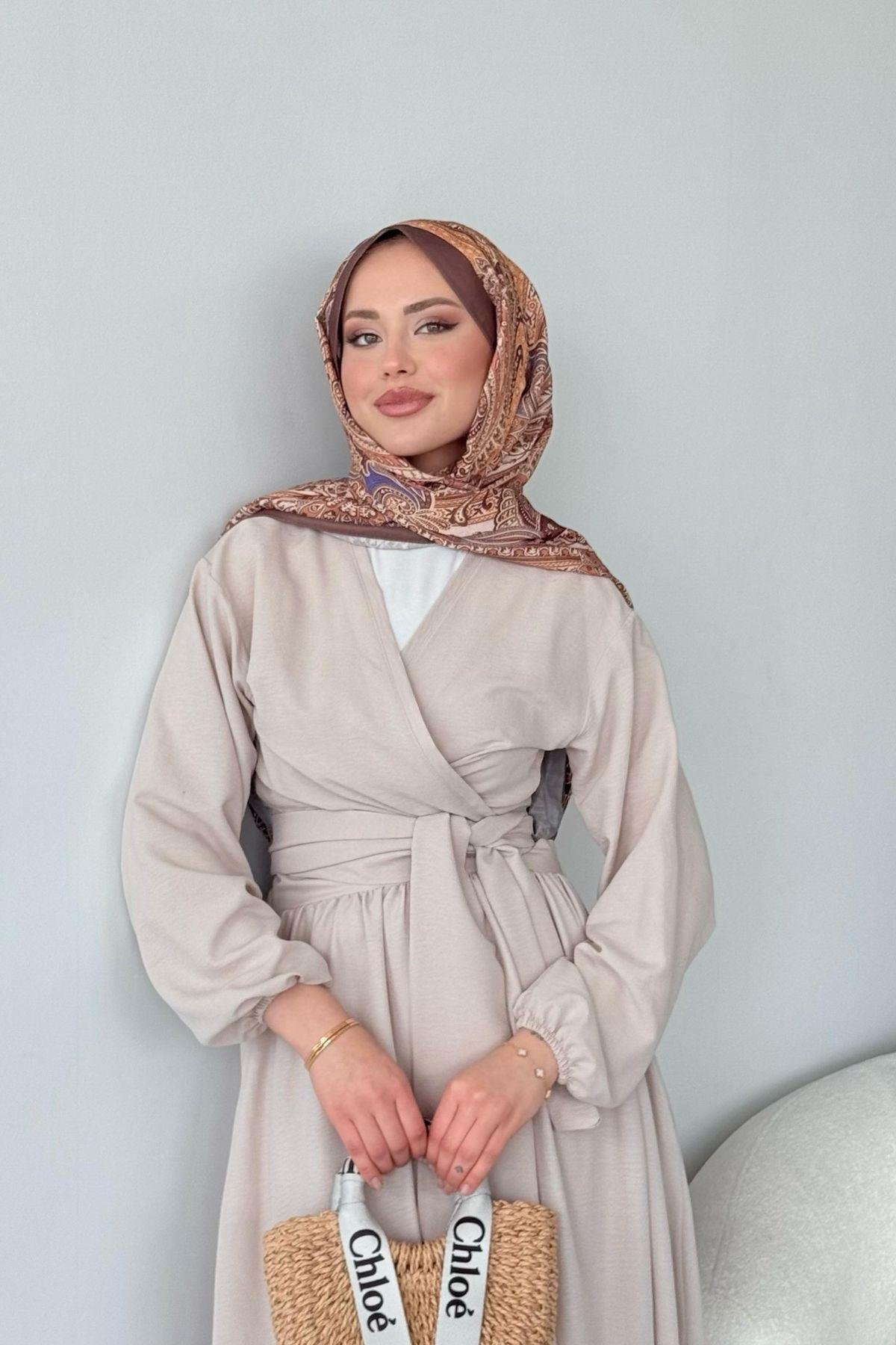 Emmar Etekli Takım Bej, Fiyatları Emmar Etekli Takım Bej- Haza Moda 