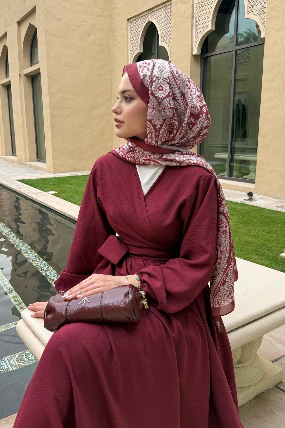 Emmar Etekli Takım Bordo, Fiyatları Emmar Etekli Takım Bordo- Haza Moda 