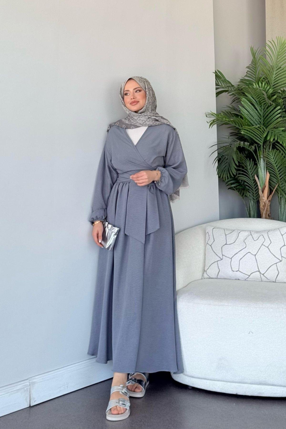 Emmar Etekli Takım Gri, Fiyatları Emmar Etekli Takım gri- Haza Moda 