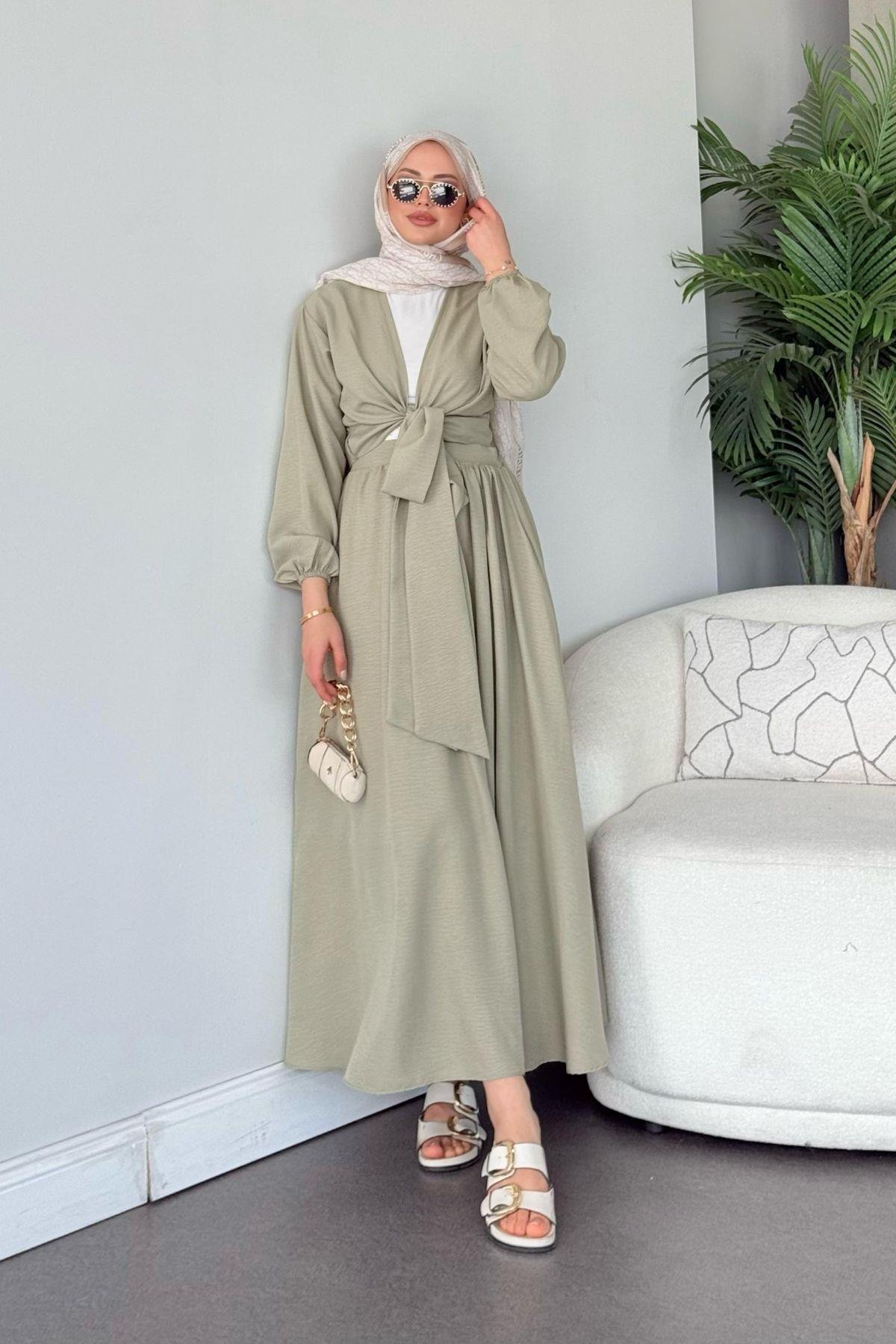 Emmar Etekli Takım Mint, Fiyatları Emmar Etekli Takım Mint - Haza Moda 