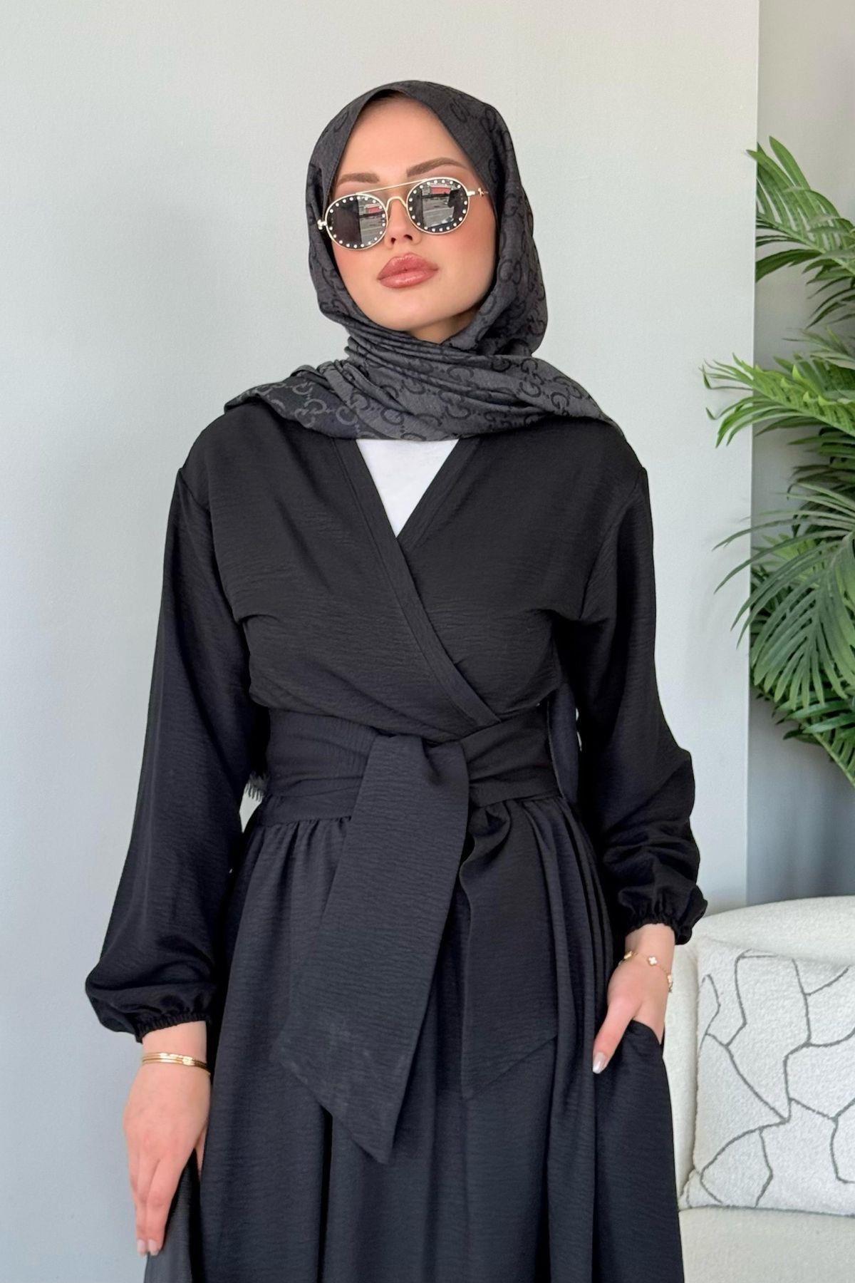 Emmar Etekli Takım Siyah, Fiyatları Emmar Etekli Takım Siyah - Haza Moda 