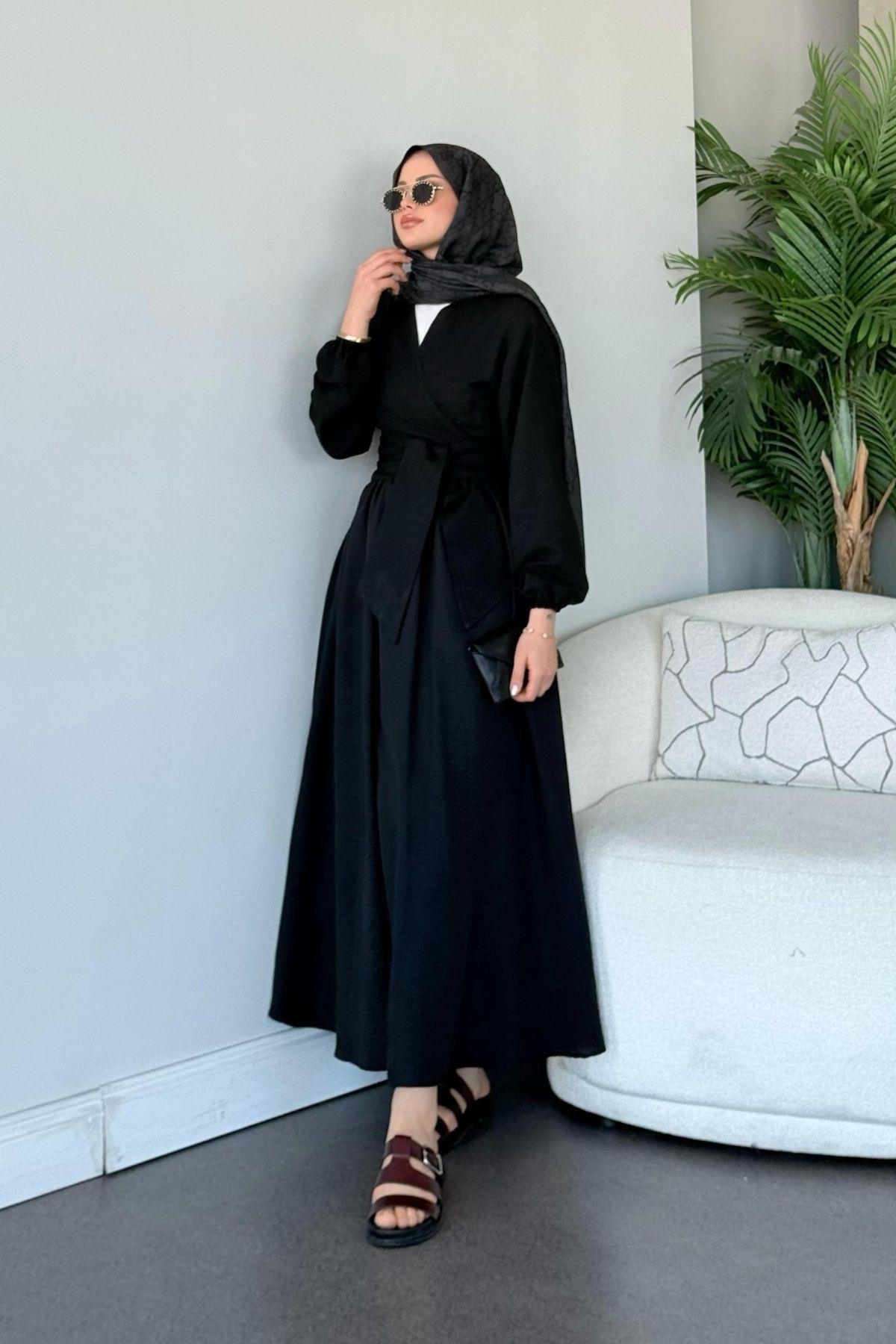 Emmar Etekli Takım Siyah, Fiyatları Emmar Etekli Takım Siyah - Haza Moda 