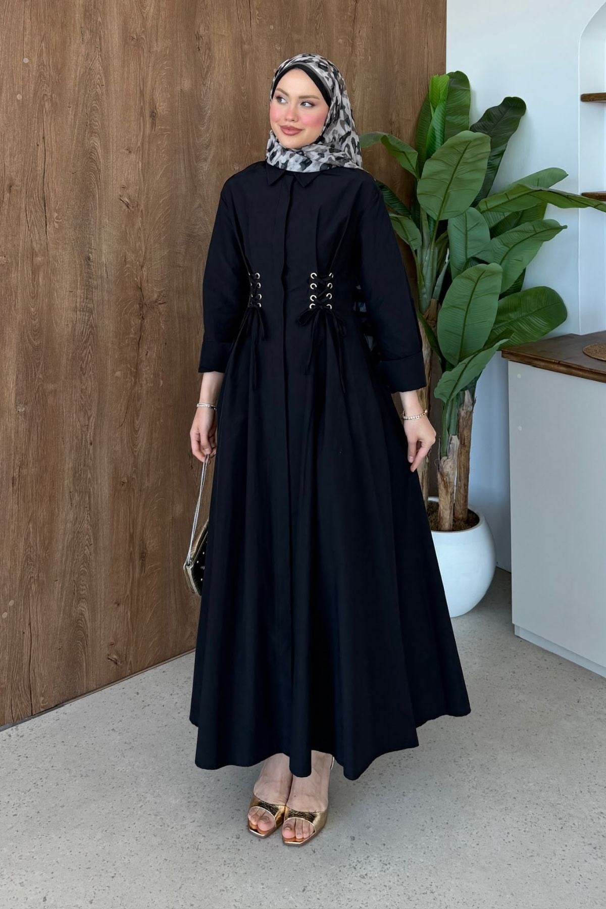 Estella Kuşgözlü Elbise Siyah, Fiyatları 