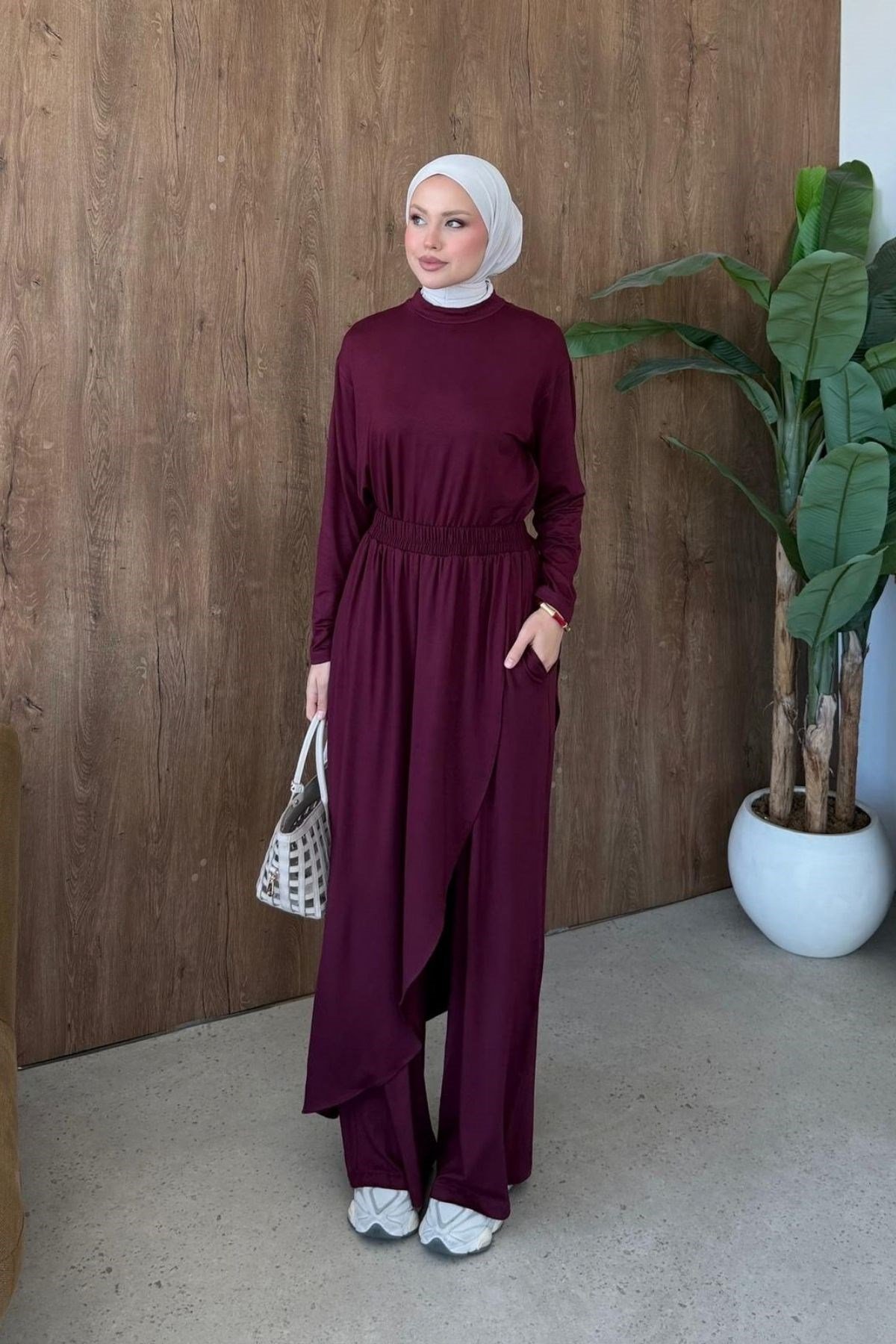 Eteği Pelerin Takım Bordo, Fiyatları 