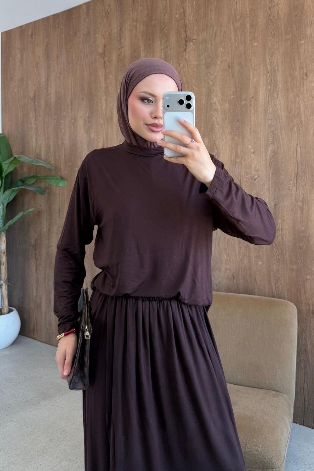 Eteği Pelerin Takım Kahve, Fiyatları 