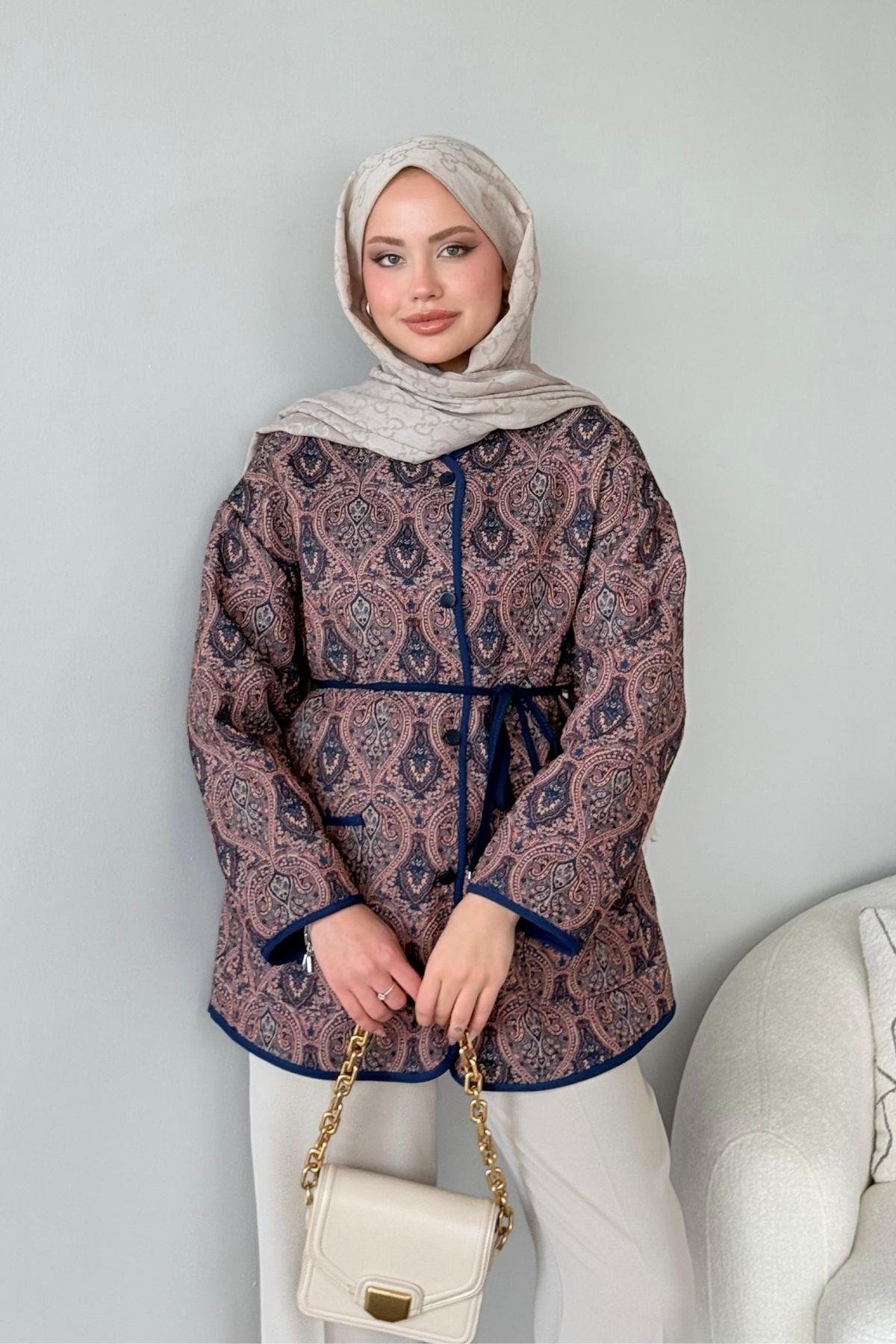 Etnik Biyeli Ceket Lacivert, Fiyatları 