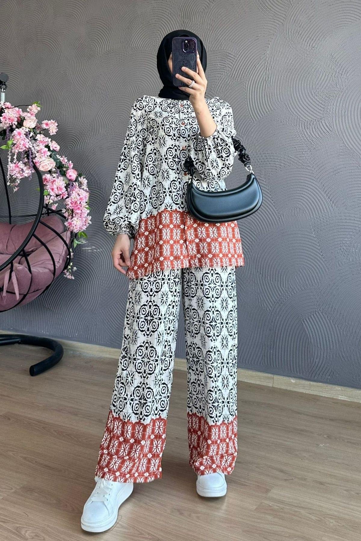 Etnik Viskon Takım Kiremit, Fiyatları 