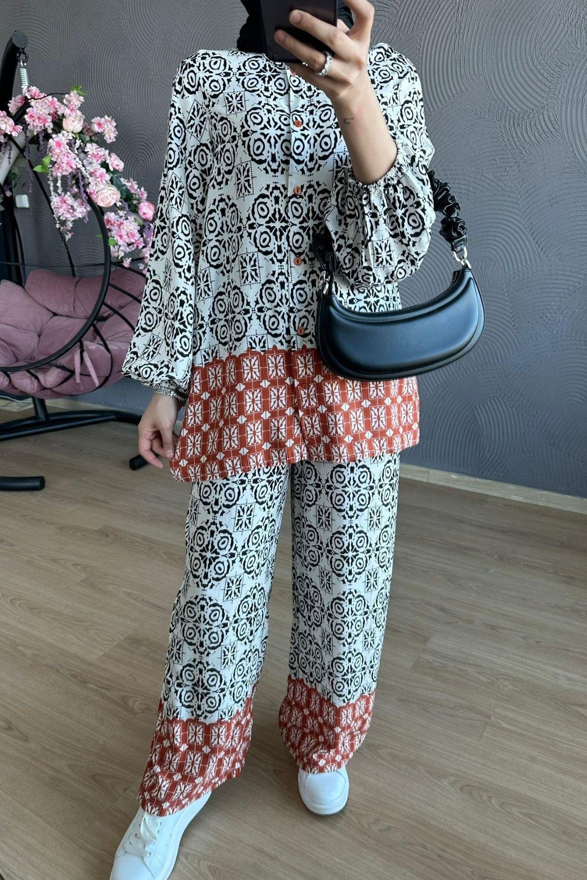 Etnik Viskon Takım Kiremit, Fiyatları 