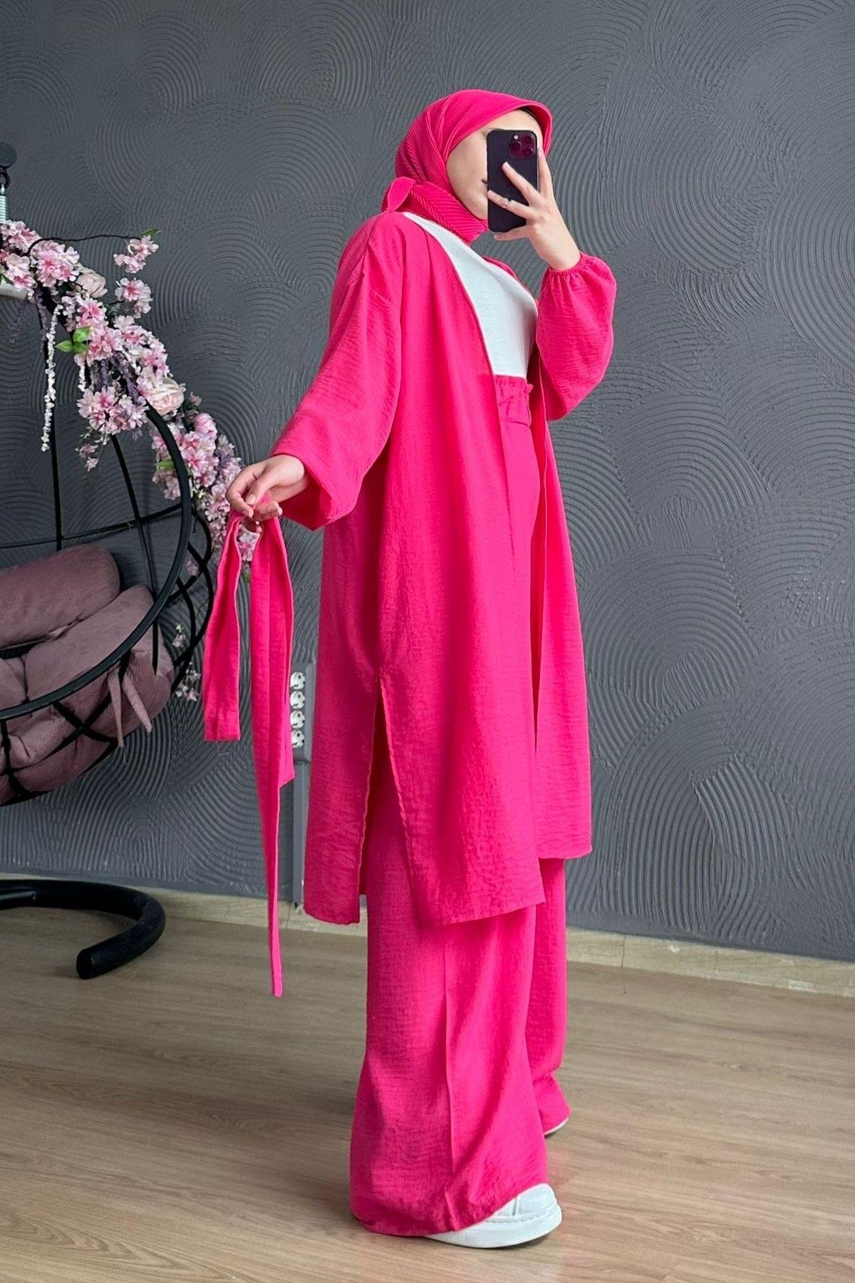 Eva Kimono Takım Fuşya, Fiyatları 