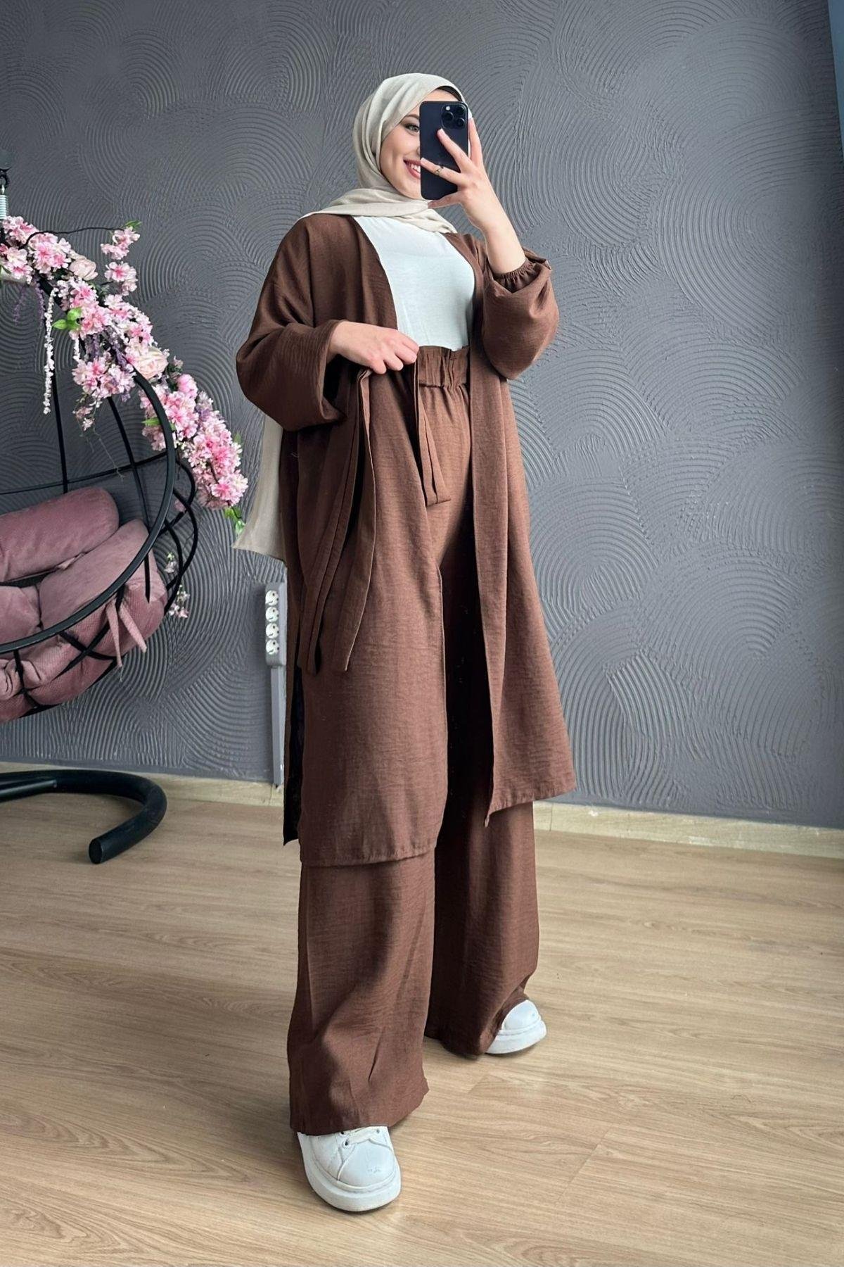 Eva Kimono Takım Kahve, Fiyatları 