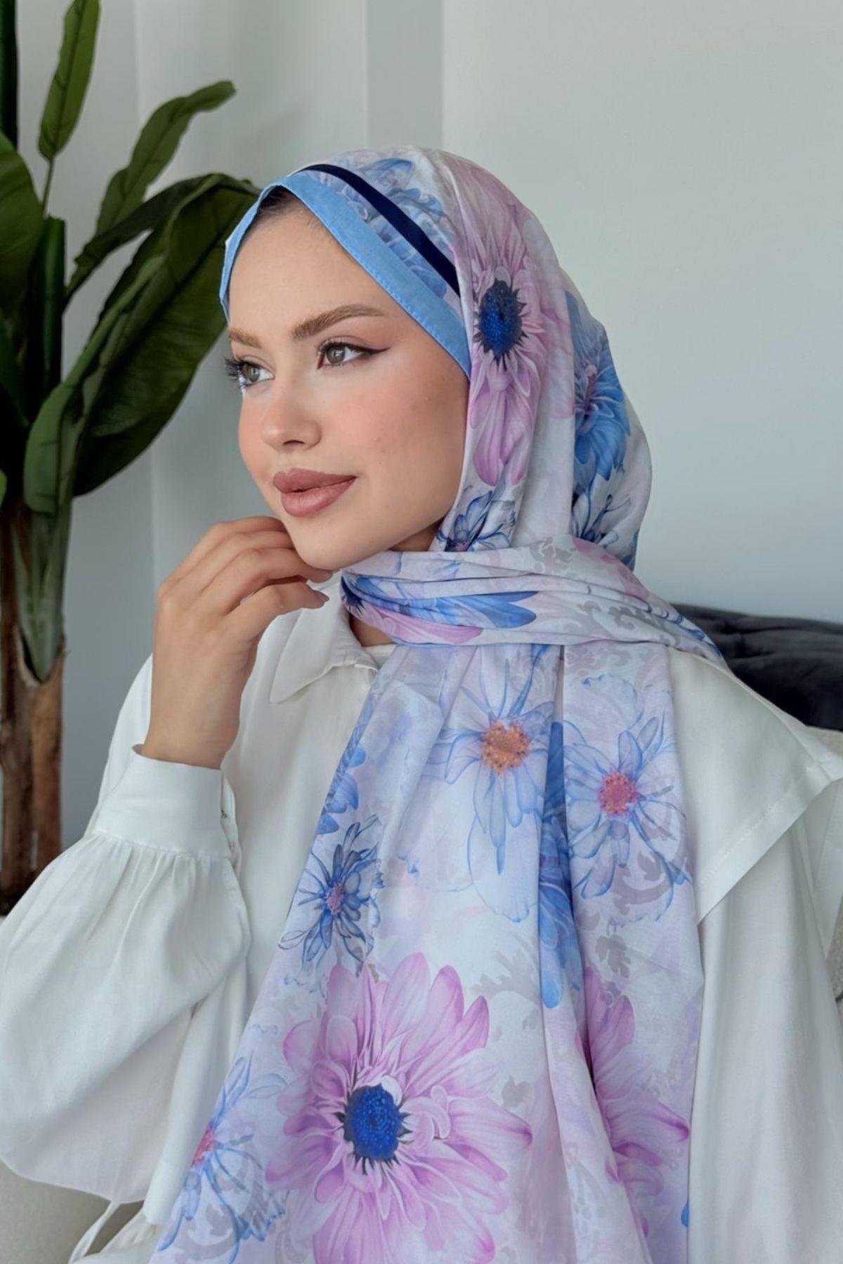 Evcen Dijital Şal Bebe Mavi, Fiyatları Evcen Dijital Şal Bebe Mavi- Haza Moda 