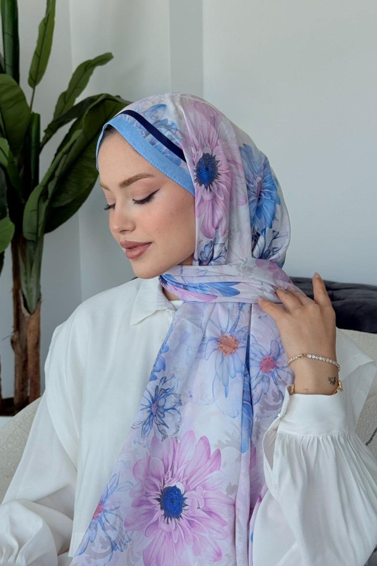 Evcen Dijital Şal Bebe Mavi, Fiyatları Evcen Dijital Şal Bebe Mavi- Haza Moda 