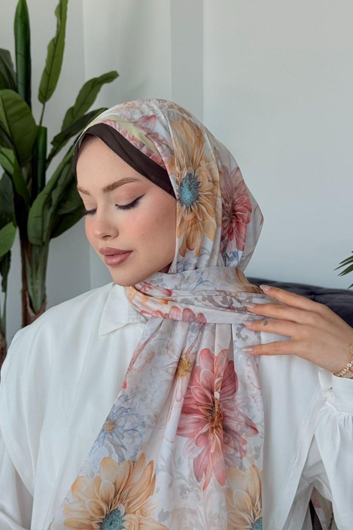 Evcen Dijital Şal Kahve, Fiyatları Evcen Dijital Şal Kahve- Haza Moda 