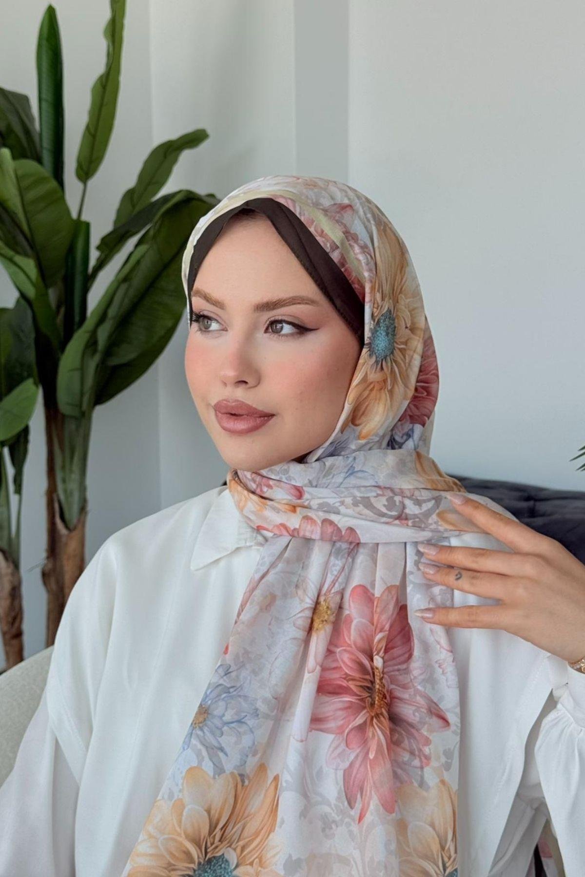 Evcen Dijital Şal Kahve, Fiyatları Evcen Dijital Şal Kahve- Haza Moda 