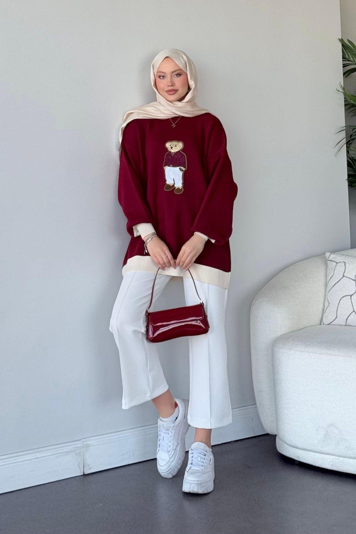 Fenti Sweat Bordo, Fiyatları 