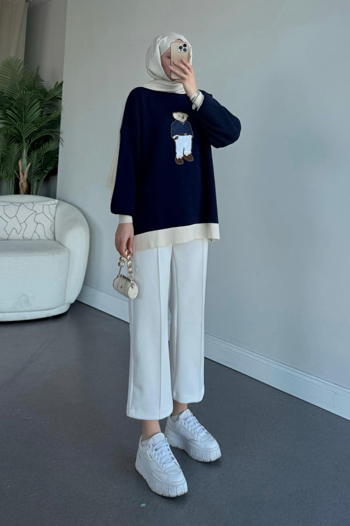 Fenti Sweat Lacivert, Fiyatları 