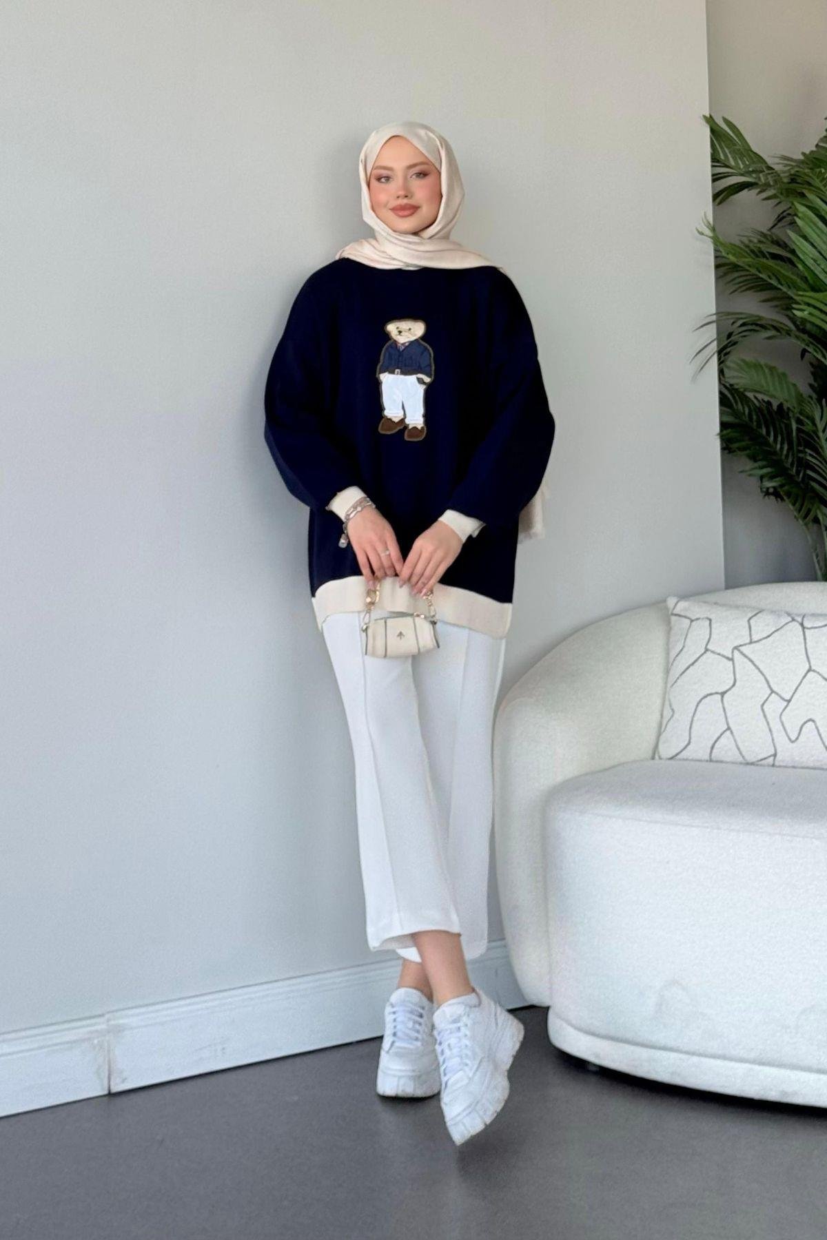 Fenti Sweat Lacivert, Fiyatları 